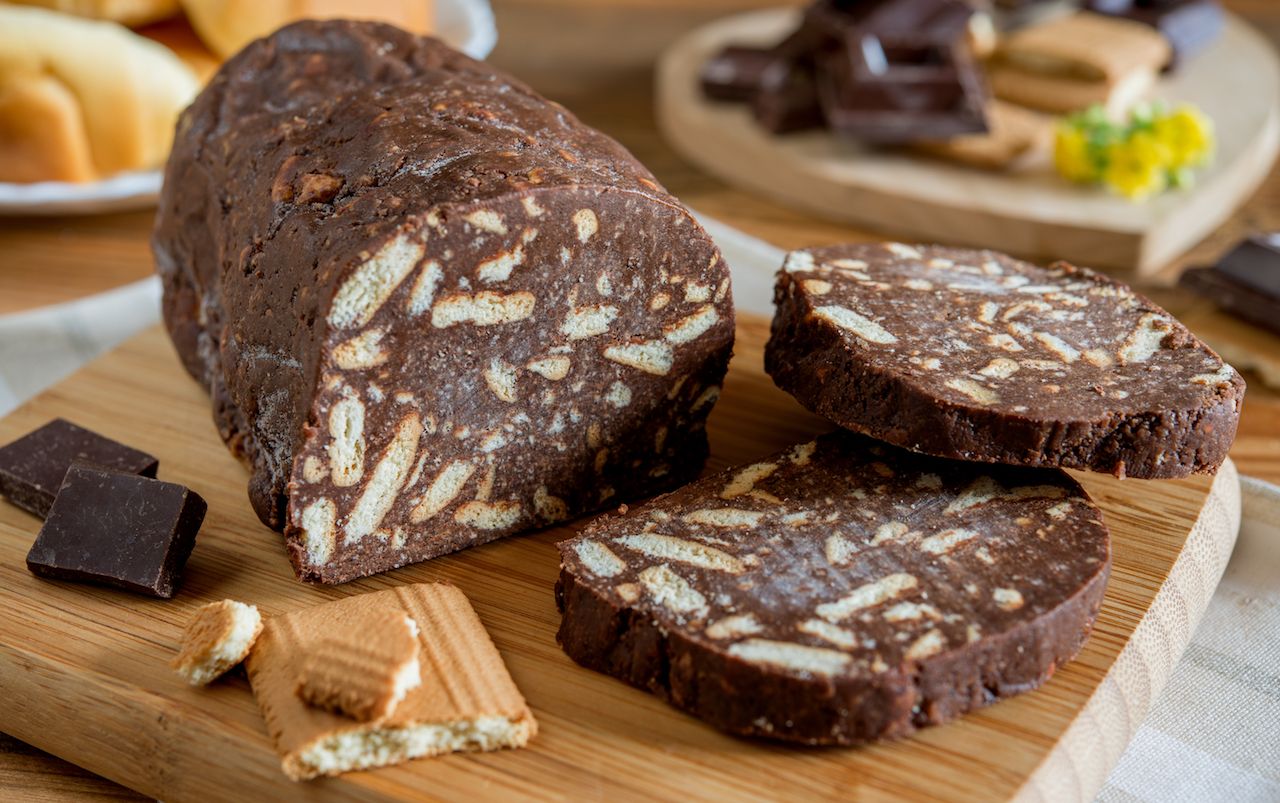 salame de chocolate